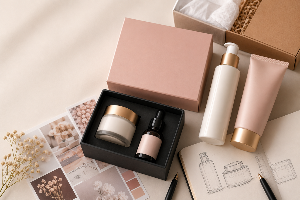créer sa propre marque de cosmétiques