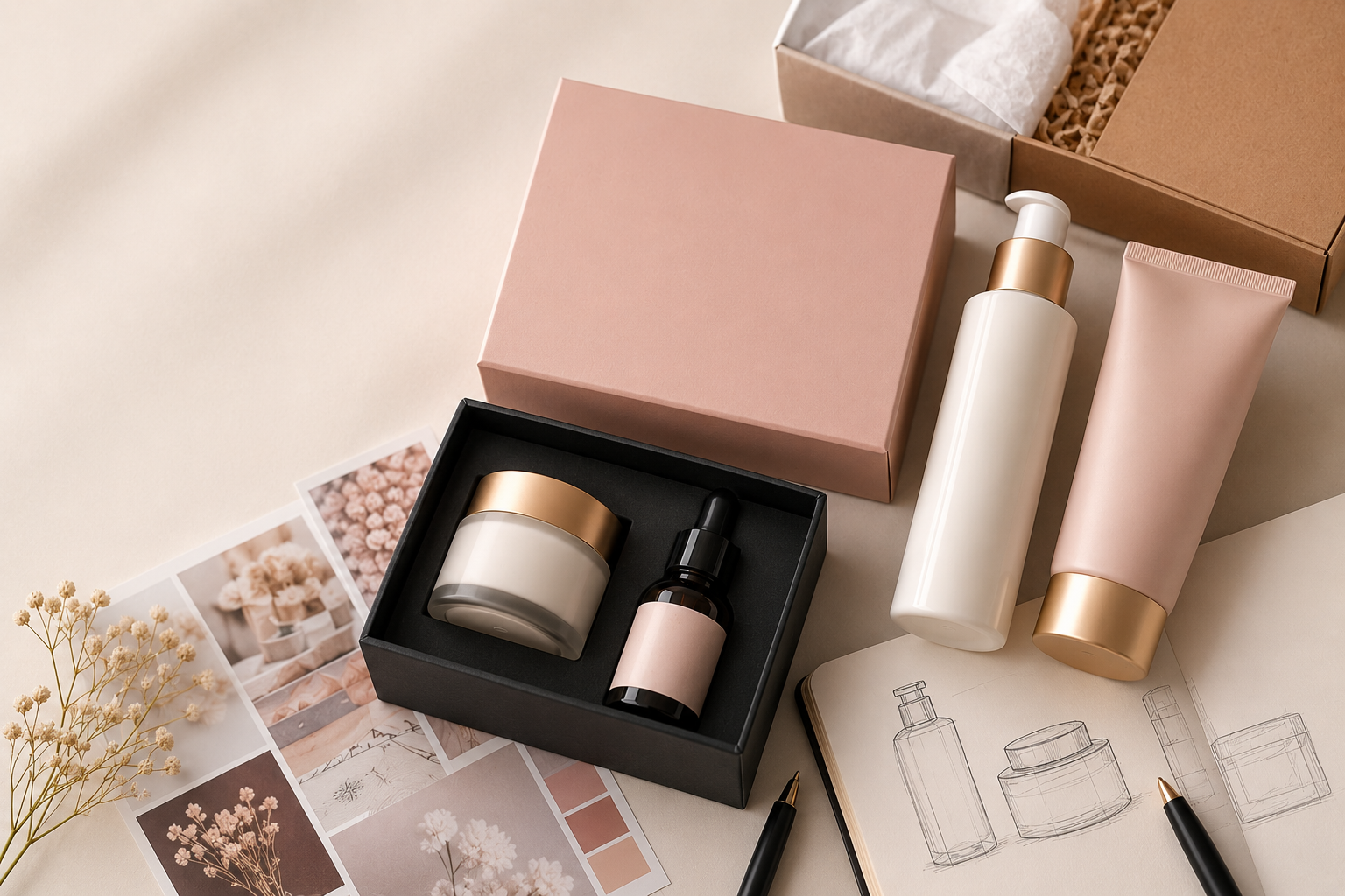 créer sa propre marque de cosmétiques