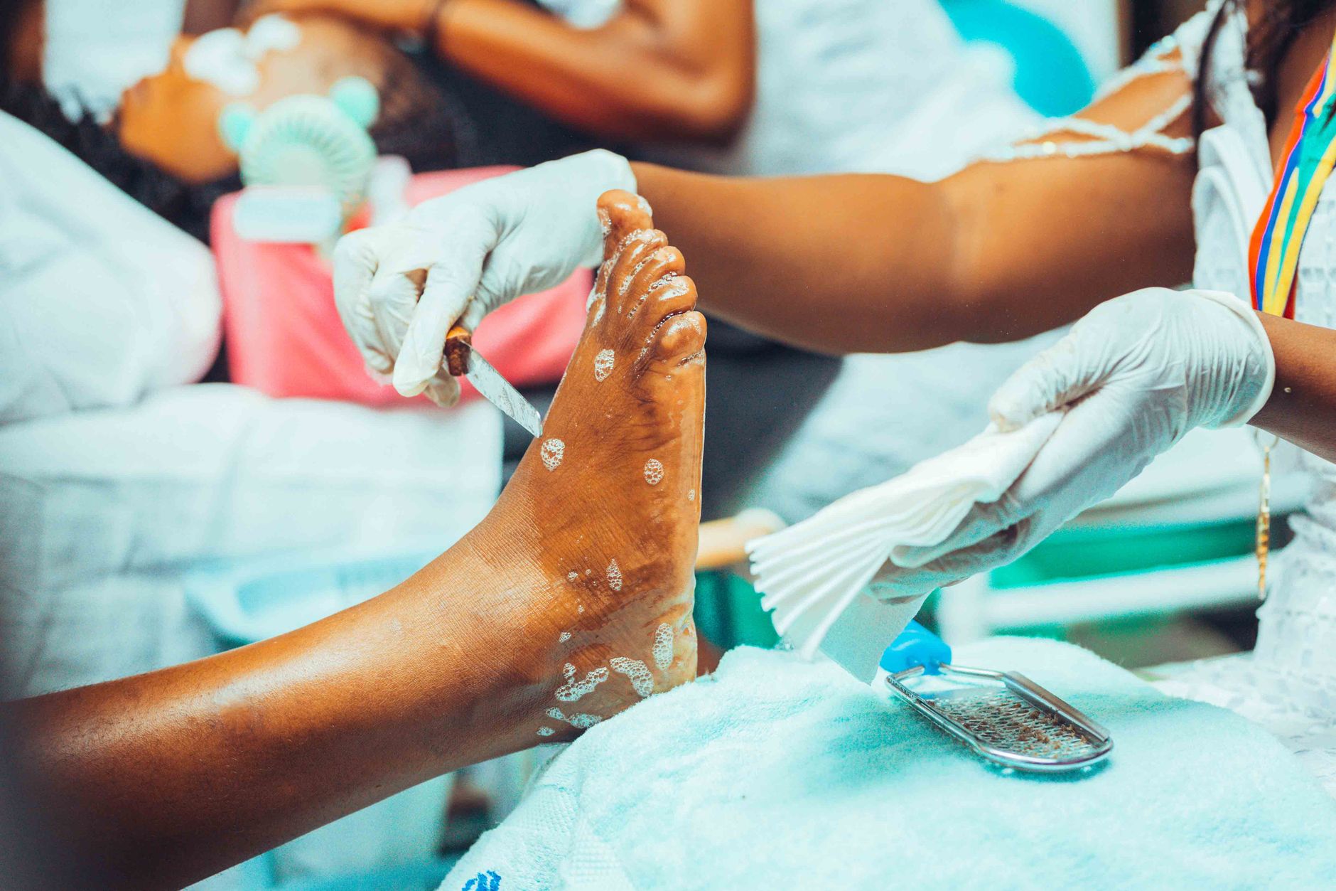 Pédicure en institut, soin professionnel des pieds